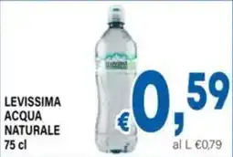 DEM Levissima acqua naturale offerta