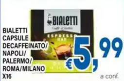 DEM Bialetti capsule decaffeinato offerta