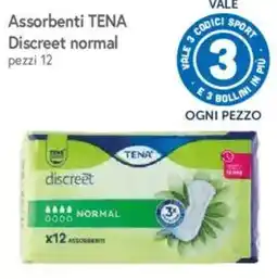 Famila Market Assorbenti TENA Discreet normal offerta