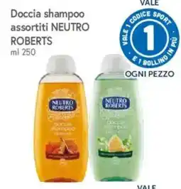 Famila Market Doccia shampoo assortiti NEUTRO ROBERTS offerta