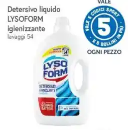 Famila Market Detersivo liquido Lysoform igienizzante offerta