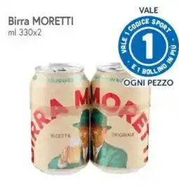 Famila Market Birra Moretti offerta