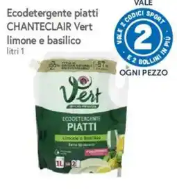 Famila Market Ecodetergente piatti Chanteclair Vert limone e basilico offerta
