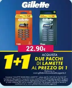 Tigotà Gillette lamette offerta