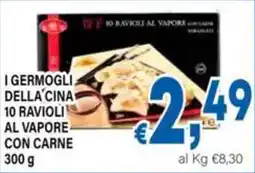 DEM I germogli della Cina 10 ravioi al vapore con carne offerta