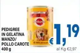 DEM Pedigree in gelatina manzo offerta
