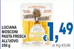 DEM Luciana Mosconi pasta fresca all'uovo offerta