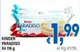 DEM Kinder Paradiso offerta