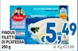DEM Findus filetti di platessa offerta