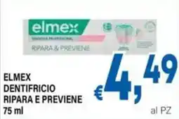 DEM Elmex dentifricio ripara e previene offerta