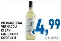 DEM Pietraserena Vernaccia di San Gimignano DOCG offerta
