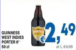 DEM Guinness West Indies Porter offerta