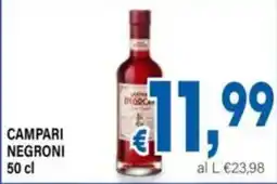 DEM Campari Negroni offerta