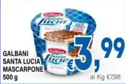 DEM Galbani Santa Lucia Mascarpone offerta
