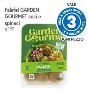 Falafel GARDEN GOURMET ceci e spinaci