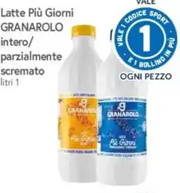 Famila Market Latte Più Giorni Granarolo offerta