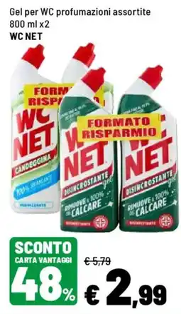 Iper La Grande Gel per WC profumazioni assortite WC NET offerta