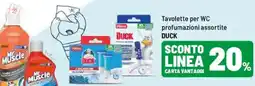 Iper La Grande Tavolette per WC profumazioni assortite DUCK offerta