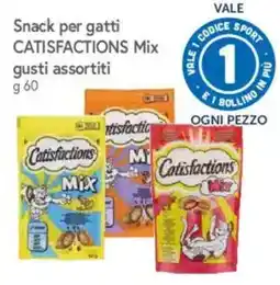 Famila Market Snack per gatti CATISFACTIONS Mix offerta