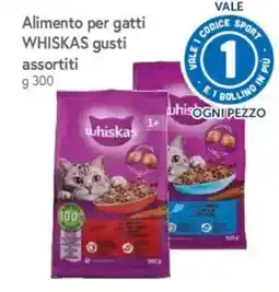 Famila Market Alimento per gatti WHISKAS gusti assortiti offerta