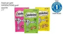 Famila Market Snack per gatti Catisfactions offerta