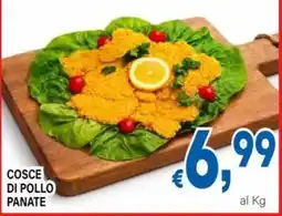 DEM Cosce di pollo panate offerta
