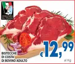 DEM Bistecche di costa di bovino adulto offerta
