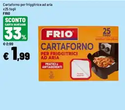 Iper La Grande Cartaforno per friggitrice ad aria Frio offerta