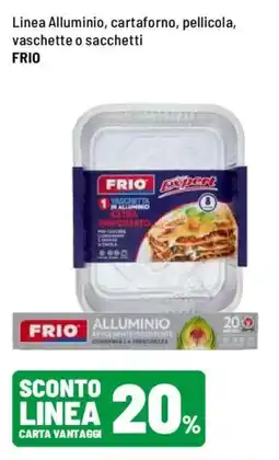 Iper La Grande Vaschetta in alluminio extra rinforzato Frio offerta