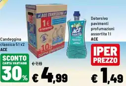 Iper La Grande Candeggina classica ACE offerta