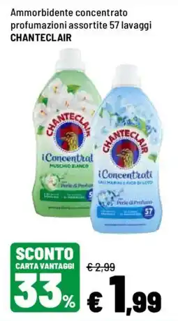 Iper La Grande Ammorbidente concentrato profumazioni assortite CHANTECLAIR offerta