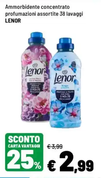 Ammorbidente concentrato profumazioni assortite LENOR