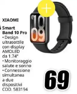 MediaWorld Xiaomi Smart Band 10 Pro offerta