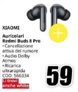MediaWorld Xiaomi Auricolari Redmi Buds 8 Pro offerta