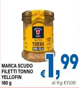 DEM Marca Scudo filetti tonno yellofin offerta