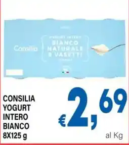 DEM Consilia yogurt intero bianco offerta