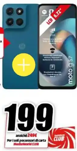 MediaWorld moto g 57 offerta