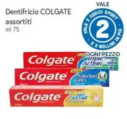 Famila Market Dentifricio COLGATE assortiti offerta