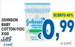 DEM Johnson baby cotton fioc offerta
