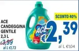 DEM Ace candeggina gentile offerta