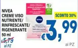 DEM Nivea crema viso nutriente/rinfrescante/rigenerante offerta