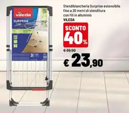 Iper La Grande Stendibiancheria Surprise Vileda offerta