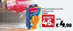 Iper La Grande Guanti Rainbow Vileda offerta