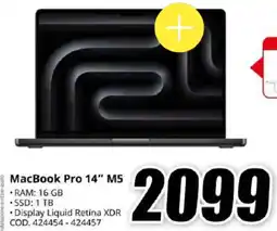 MediaWorld MacBook Pro 14" M5 offerta