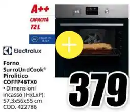 MediaWorld Electrolux Forno SurroUndCook® Pirolitico offerta