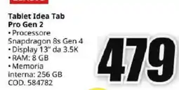 MediaWorld Lenovo Tablet Idea Tab Pro Gen 2 offerta
