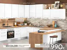 Mondo Convenienza Composizione tipo Bianco Neve offerta