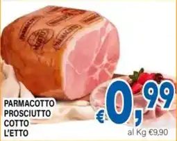 DEM Parmacotto prosciutto cotto offerta