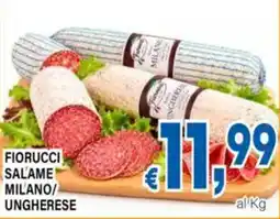 DEM Fiorucci salame milano/ungherese offerta