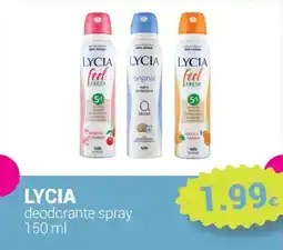 Tigotà Lycia deodorante spray offerta